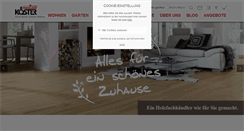 Desktop Screenshot of holzland-koester.de